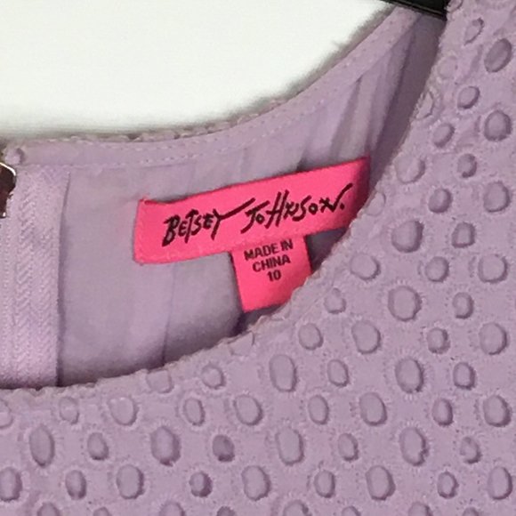 Betsey Johnson Purple Midi Dress ( New with tags ) - Picture 2 of 9